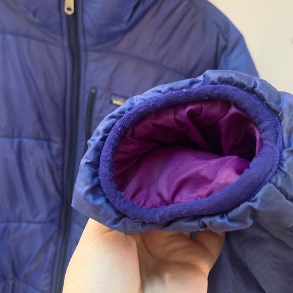 Patagonia Rare Vintage 1993 Das Parka Cobalt Blue Purple  Puffer Coat M - Picture 8 of 15